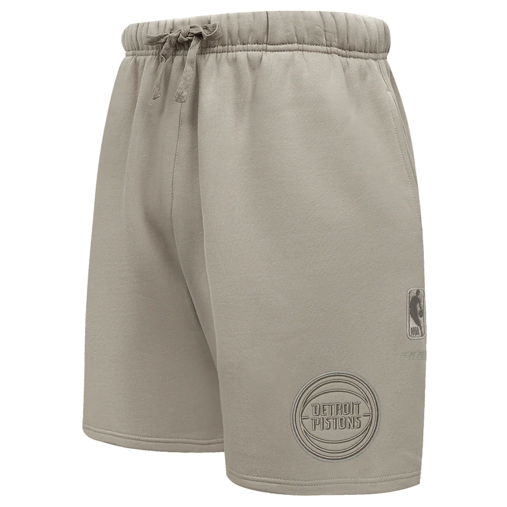 NBA DETROIT PISTONS NEUTRAL MEN'S SHORT (TAUPE) - Image 4