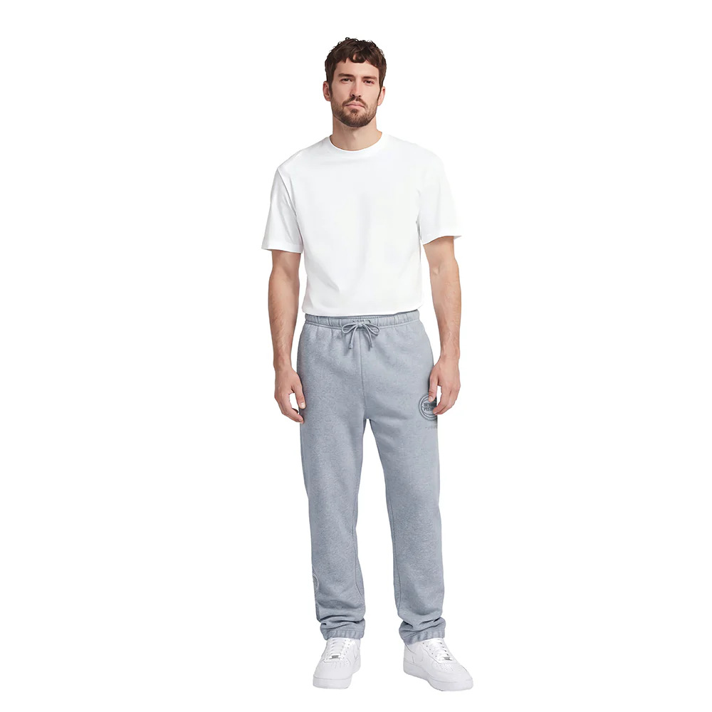 NBA DETROIT PISTONS NEUTRAL MEN'S SWEATPANT (DARK HEATHER GRAY) - Image 3