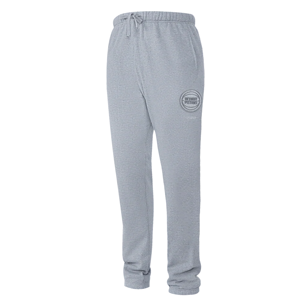 NBA DETROIT PISTONS NEUTRAL MEN'S SWEATPANT (DARK HEATHER GRAY) - Image 4