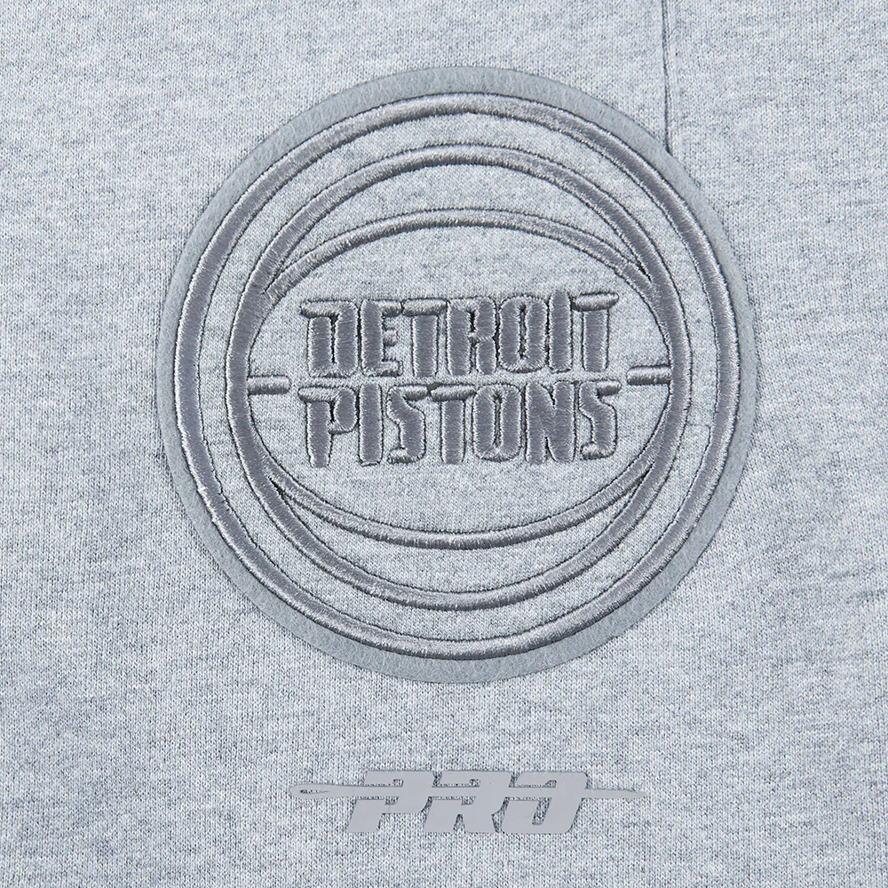 NBA DETROIT PISTONS NEUTRAL MEN'S SWEATPANT (DARK HEATHER GRAY) - Image 8