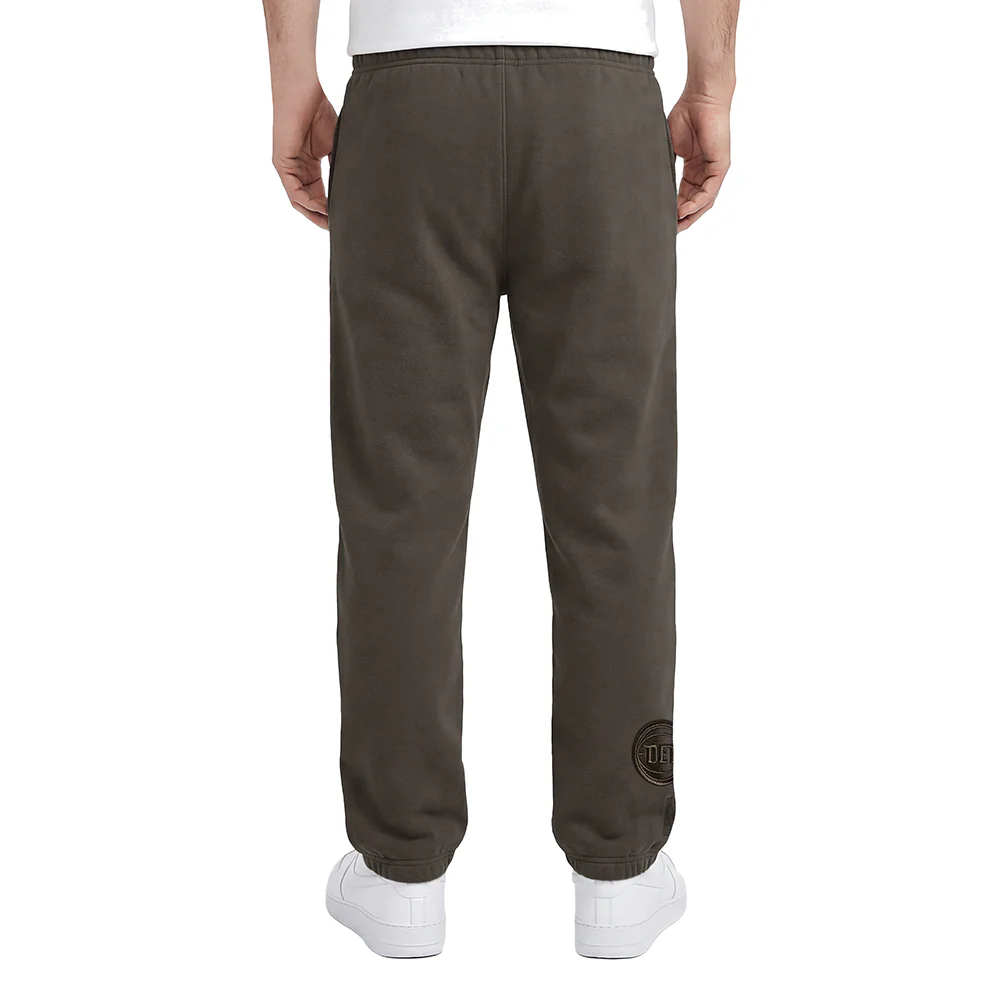 NBA DETROIT PISTONS NEUTRAL MEN'S SWEATPANT (DARK TAUPE) - Image 2
