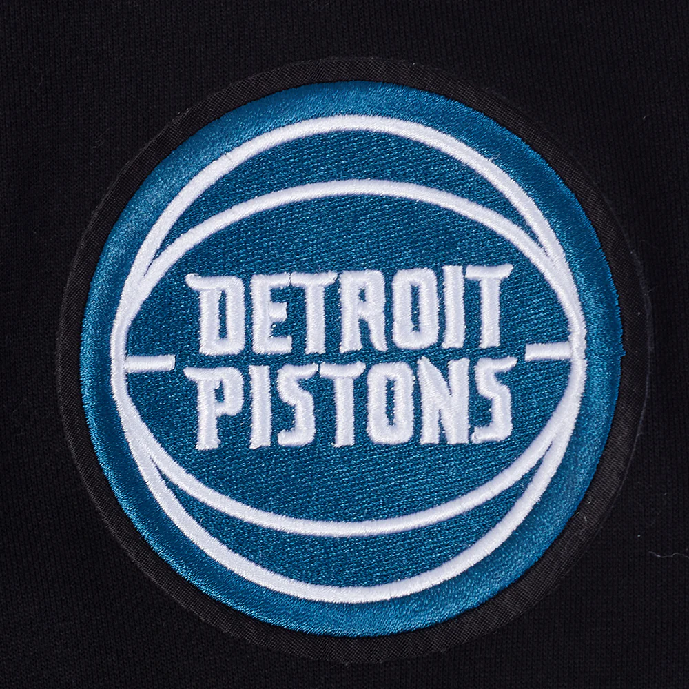 NBA DETROIT PISTONS CITY EDITION 25-26 MEN'S RIB FLC PO HOODIE (BLACK) - Image 9