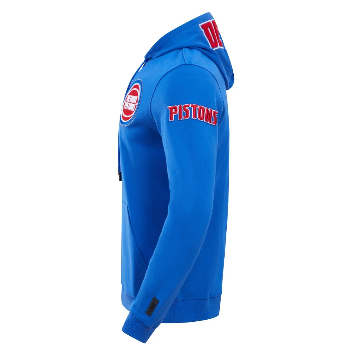 NBA DETROIT PISTONS CLASSIC CHENILLE MEN'S PULLOVER HOODIE (ROYAL BLUE) - Image 3