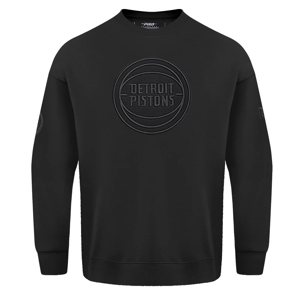 NBA DETROIT PISTONS NEUTRAL DROP SHOULDER MEN'S CREWNECK (MOSS)