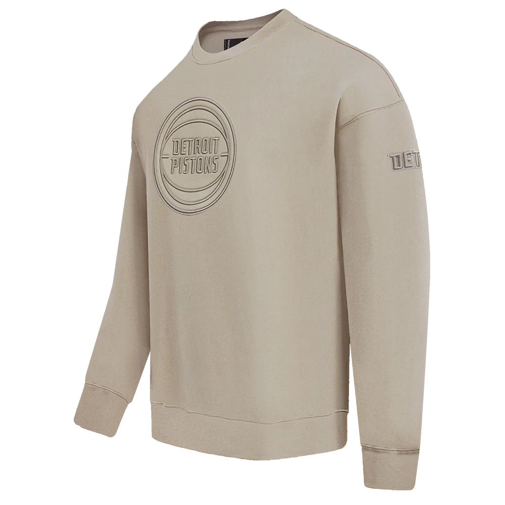 NBA DETROIT PISTONS NEUTRAL DROP SHOULDER MEN'S CREWNECK (MOSS) - Image 10