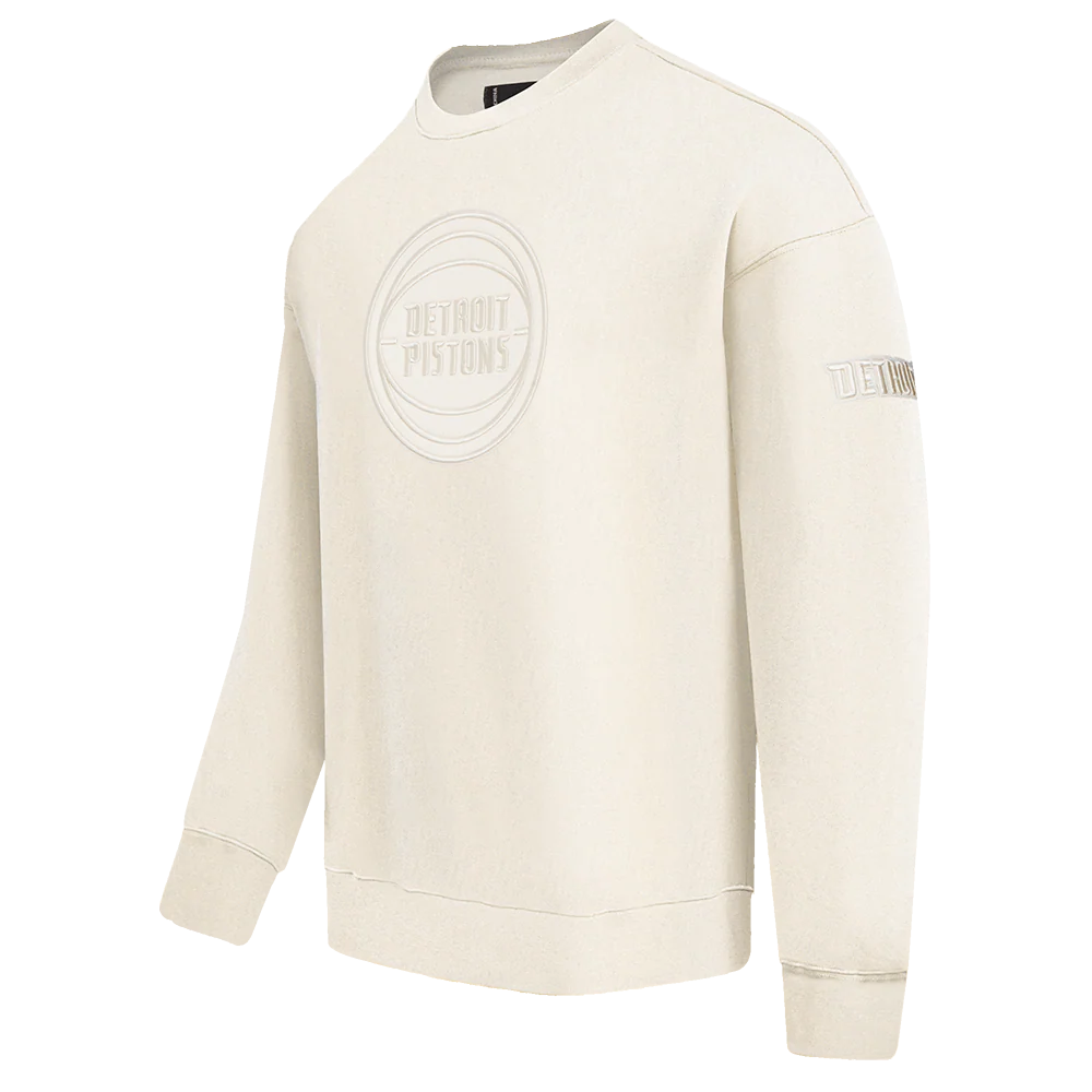 NBA DETROIT PISTONS NEUTRAL DROP SHOULDER MEN'S CREWNECK (MOSS) - Image 6