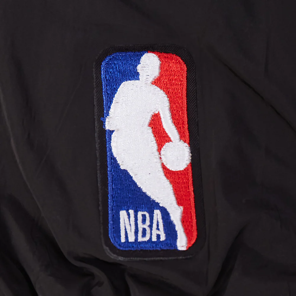 NBA DETROIT PISTONS PRE GAME MEN'S JACKET (BLACK) - Image 7