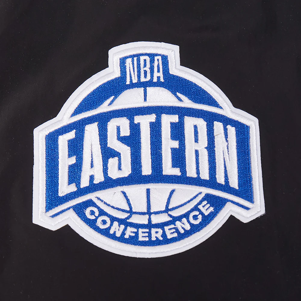 NBA DETROIT PISTONS PRE GAME MEN'S JACKET (BLACK) - Image 9