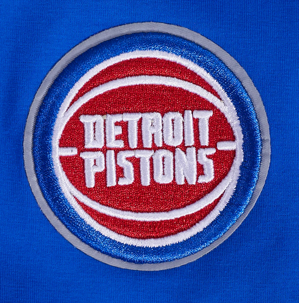 NBA DETROIT PISTONS SCRIPT TAIL WOMEN'S SINGLE JERSEY BOXY TEE (ROYAL BLUE) - Image 6