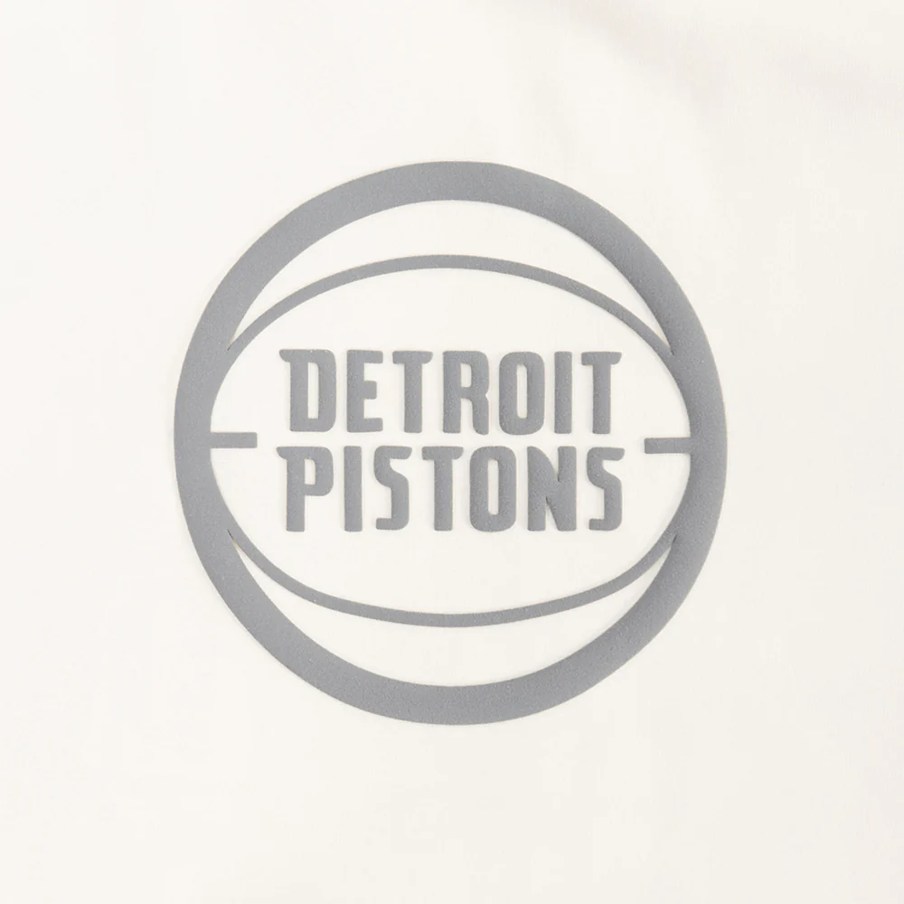 NBA DETROIT PISTONS STREET TEAM WOMEN'S SJ SLIM FIT TEE (EGGSHELL) - Image 7