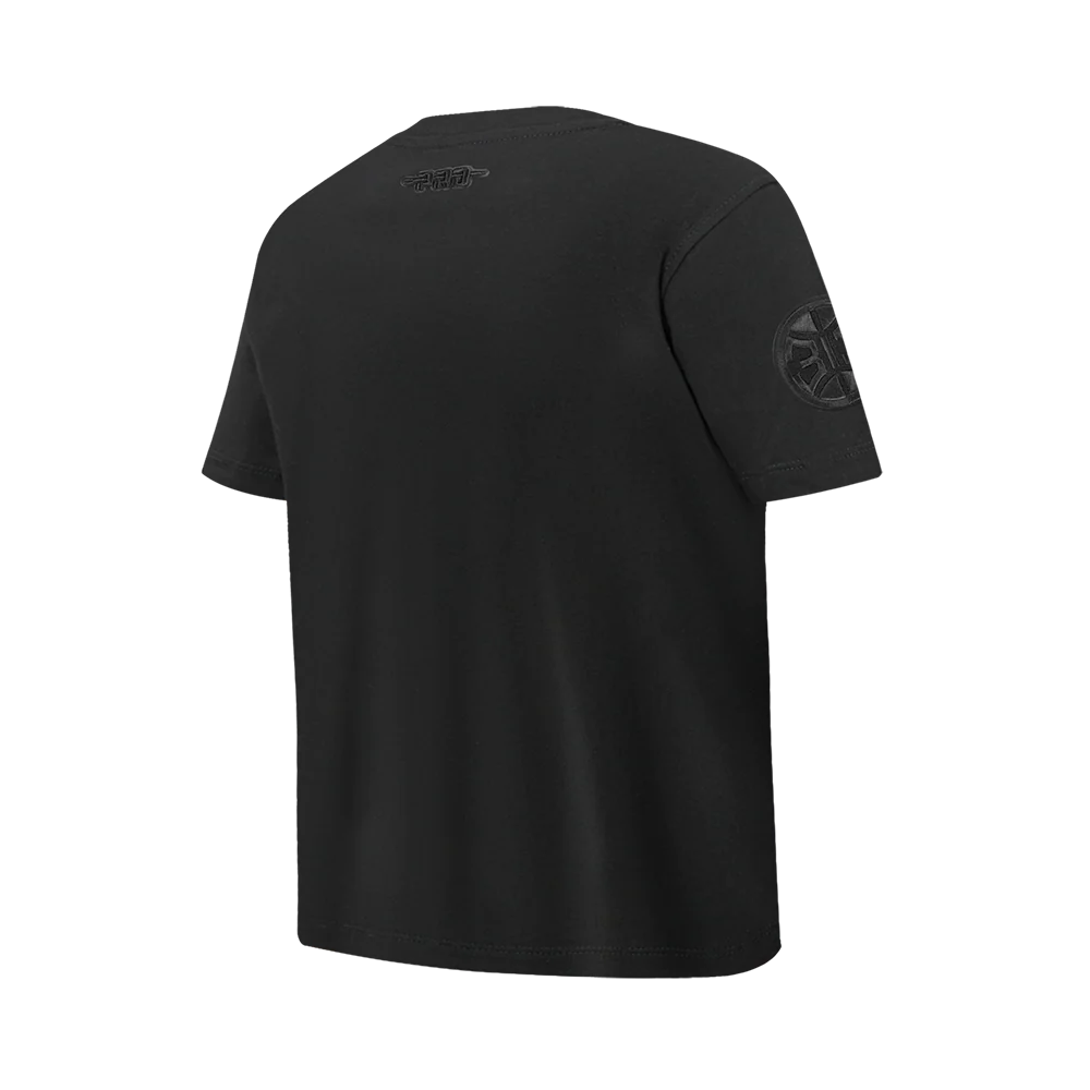 NBA DETROIT PISTONS TRIPLE BLACK BIG BOYS SS TEE (BLACK) - Image 4