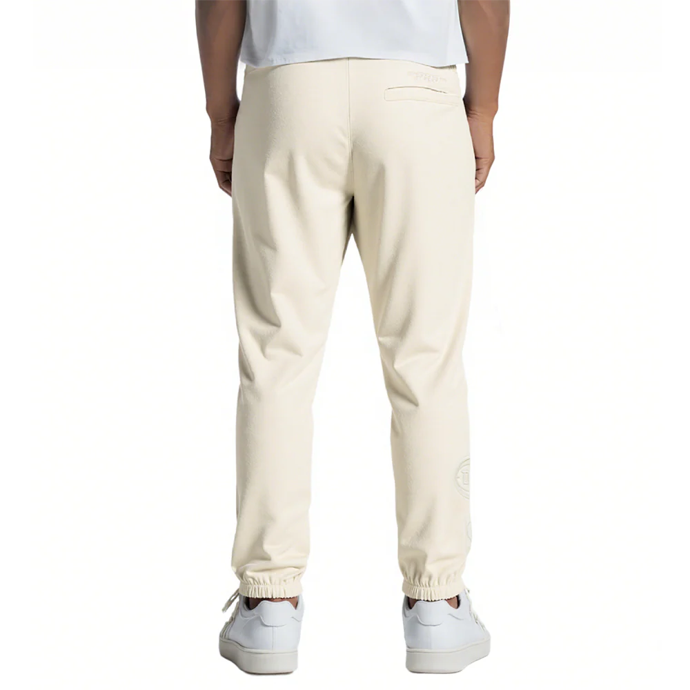 NBA DETROIT PISTONS NEUTRAL BIG BOYS FLC SWEATPANT (EGGSHELL) - Image 2