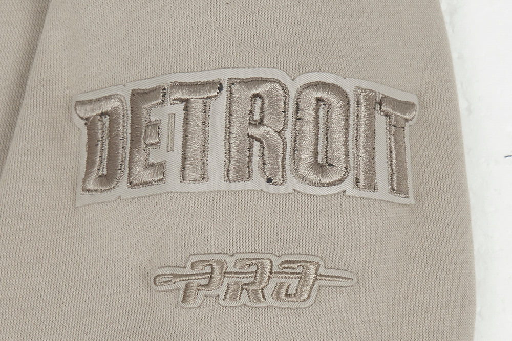 NBA DETROIT PISTONS NEUTRAL BIG BOYS FLC CREWNECK (TAUPE) - Image 5