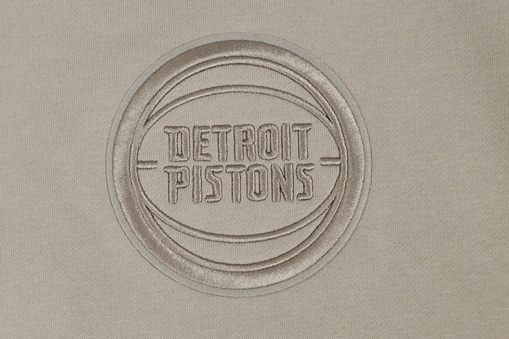 NBA DETROIT PISTONS NEUTRAL BIG BOYS FLC CREWNECK (TAUPE) - Image 7