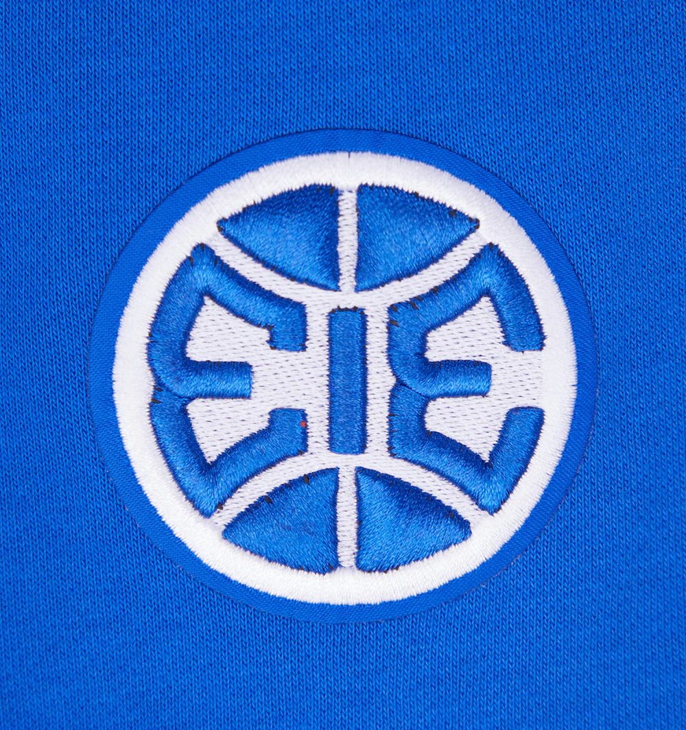 NBA DETROIT PISTONS RETRO CLASSIC WOMEN'S RIB CREWNECK (ROYAL BLUE/RED) - Image 8