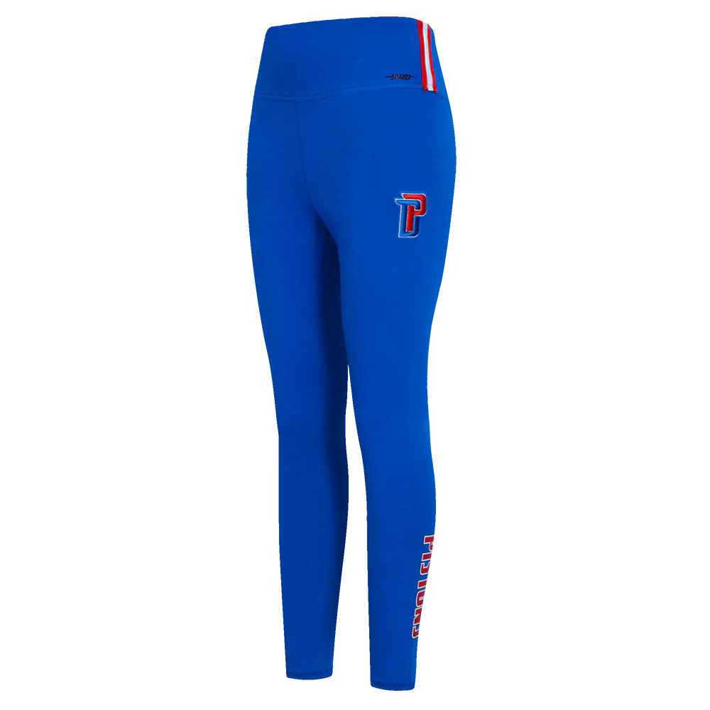 NBA DETROIT PISTONS CLASSIC WOMEN'S JERSEY LEGGING (ROYAL BLUE)