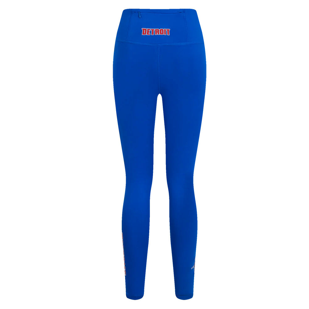 NBA DETROIT PISTONS CLASSIC WOMEN'S JERSEY LEGGING (ROYAL BLUE) - Image 3