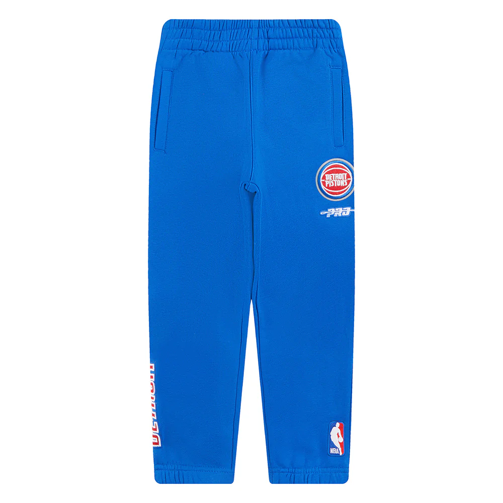 NBA DETROIT PISTONS CLASSIC TODDLER BOYS FLC SWEATPANT (ROYAL BLUE) - Image 4