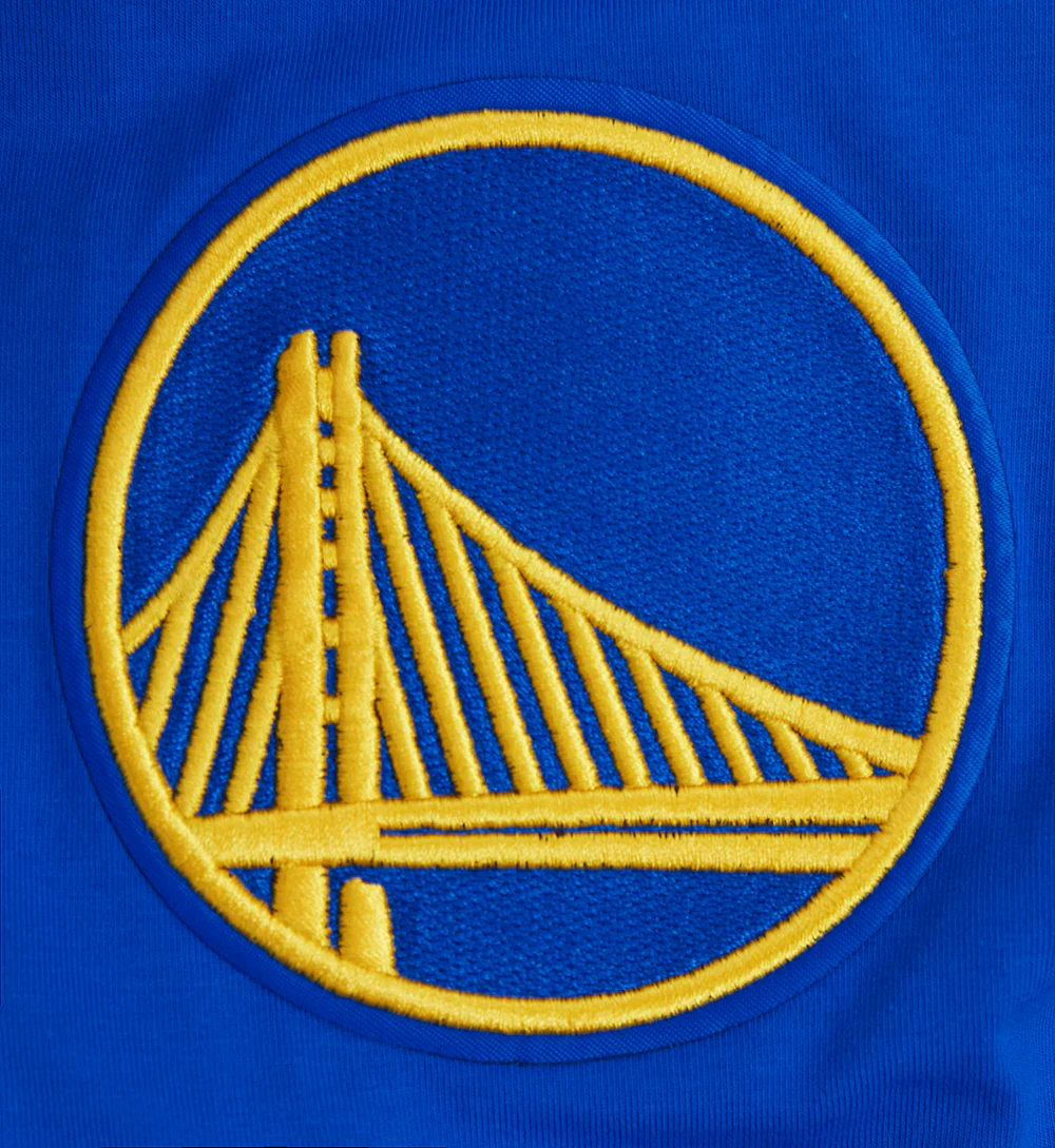 NBA GOLDEN STATE WARRIORS SCRIPT TAIL MEN'S TEE (ROYAL BLUE) - Image 7
