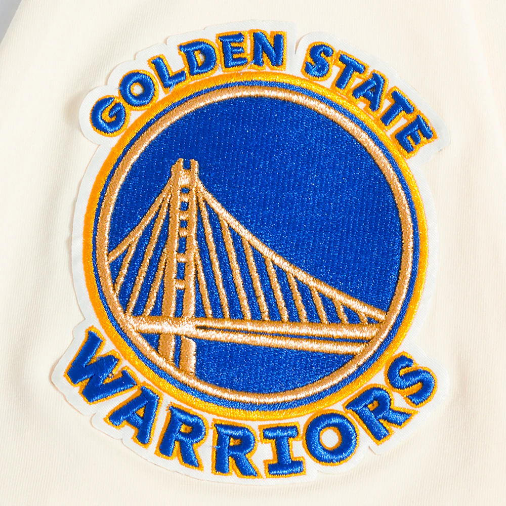NBA GOLDEN STATE WARRIORS CLUB MEMBER BADGE MEN'S SINGLE JERSEY TEE (EGGSHELL) - Image 6