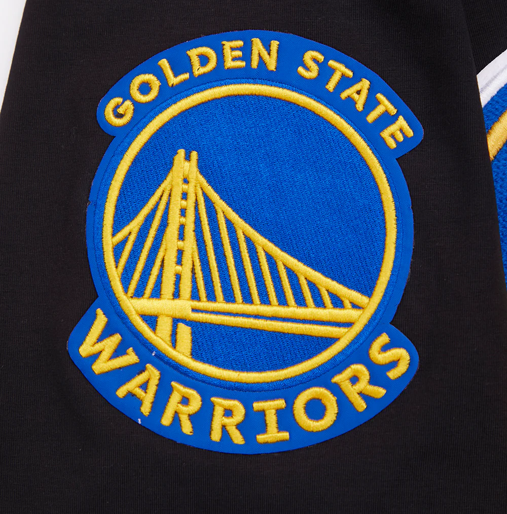 NBA GOLDEN STATE WARRIORS MASHUP MEN'S TEE (BLACK) - Image 7
