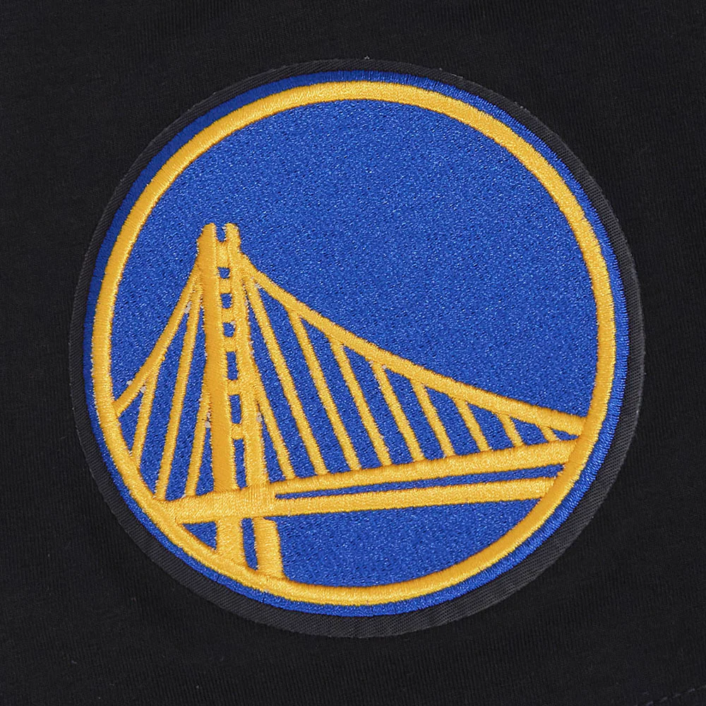 NBA GOLDEN STATE WARRIORS UNDER THE LIGHTS MEN'S SINGLE JERSEY TEE (BLACK) - Image 6