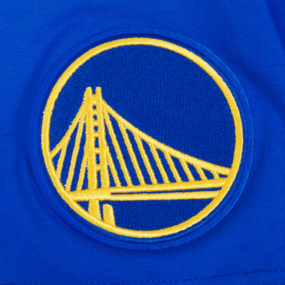 NBA GOLDEN STATE WARRIORS CITY RANSOM MEN'S SINGLE JERSEY TEE (ROYAL BLUE) - Image 7