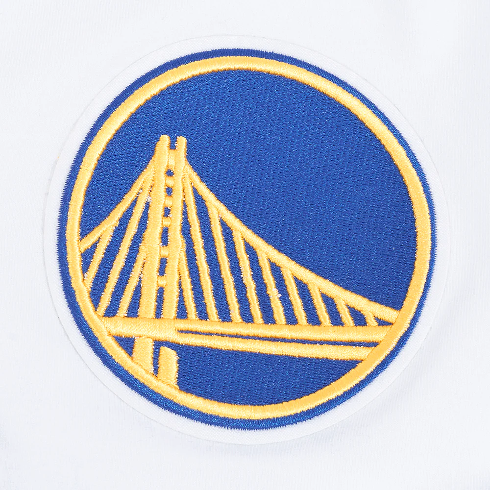 NBA GOLDEN STATE WARRIORS CITY RANSOM MEN'S SINGLE JERSEY TEE (WHITE) - Image 7