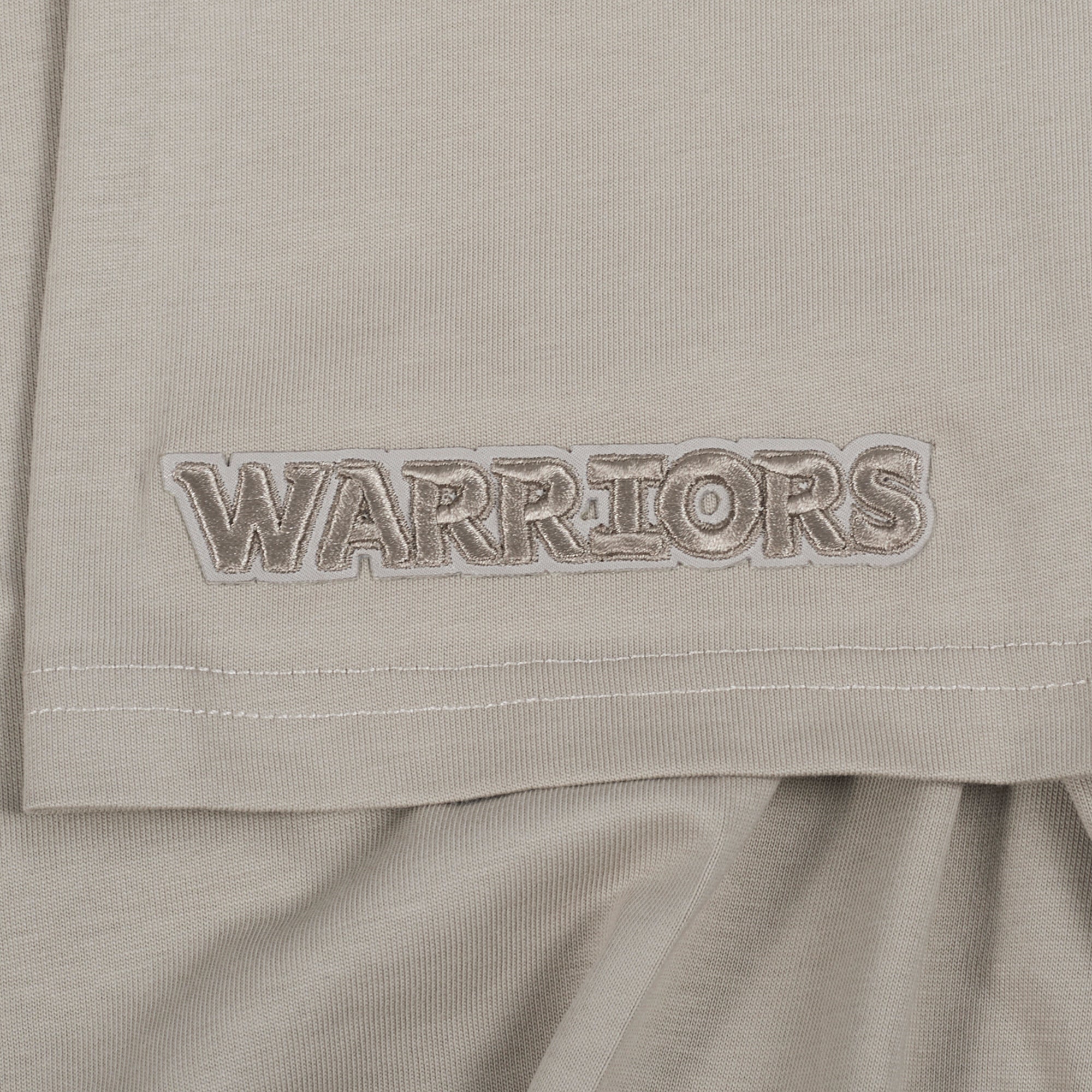 NBA GOLDEN STATE WARRIORS NEUTRAL MEN'S CJ DROP SHOULDER TEE (TAUPE) - Image 11