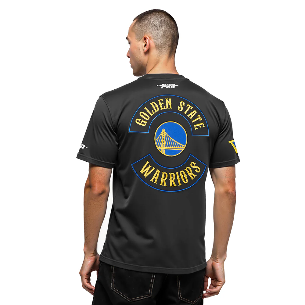 NBA GOLDEN STATE WARRIORS BORN FOR SPORT MEN'S SJ TEE (BLACK) - Image 2