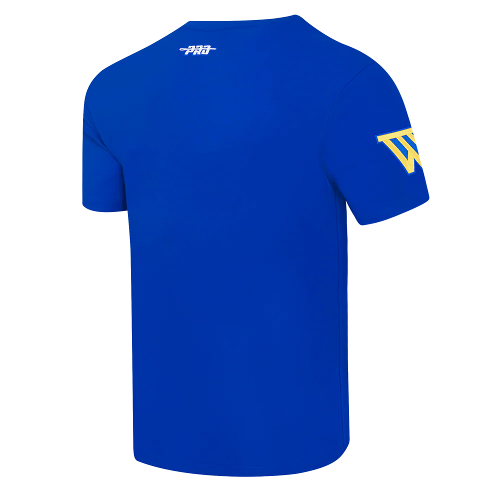NBA GOLDEN STATE WARRIORS BORN FOR SPORT MEN'S SJ TEE (ROYAL BLUE) - Image 4