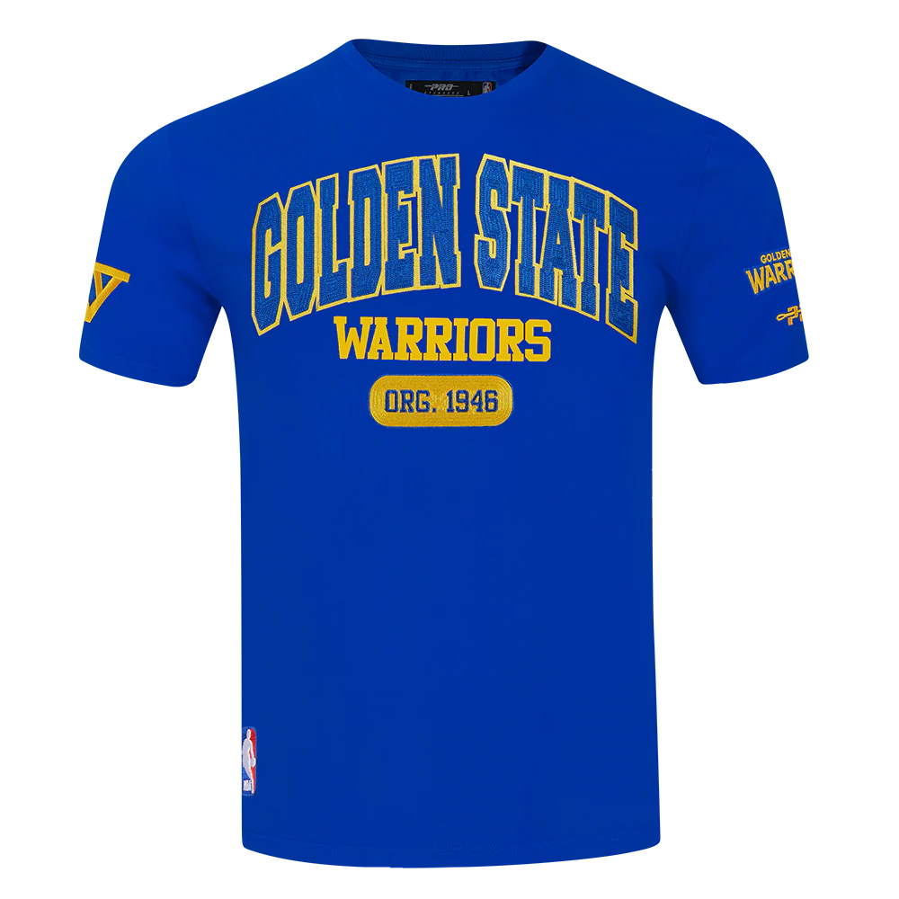 NBA GOLDEN STATE WARRIORS CITY ARCH MEN'S SJ TEE (ROYAL BLUE) - Image 5