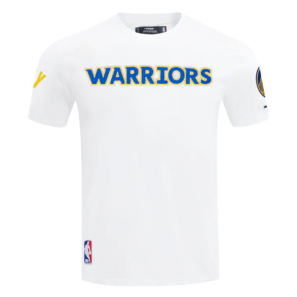 NBA GOLDEN STATE WARRIORS STEPHEN CURRY #30 CLASSIC PNN MEN'S SJ TEE (WHITE) - Image 3