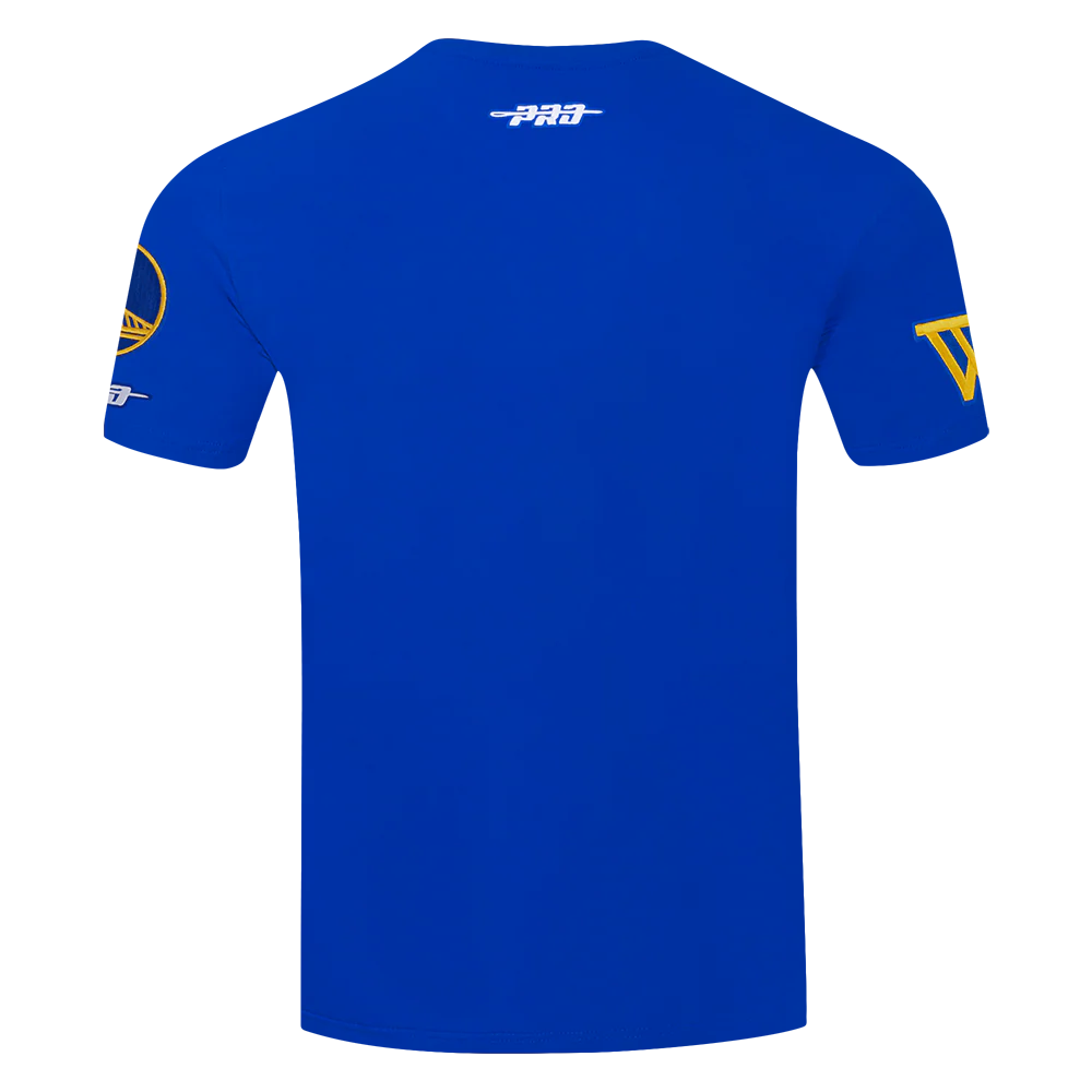 NBA GOLDEN STATE WARRIORS STEPHEN CURRY #30 CLASSIC PNN MEN'S SJ TEE (ROYAL BLUE) - Image 4