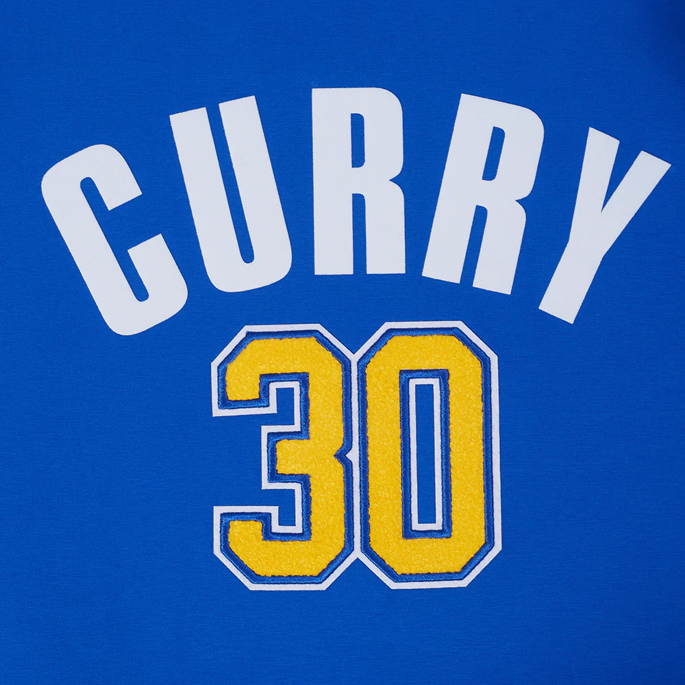 NBA GOLDEN STATE WARRIORS STEPHEN CURRY #30 CLASSIC PNN MEN'S SJ TEE (ROYAL BLUE) - Image 6