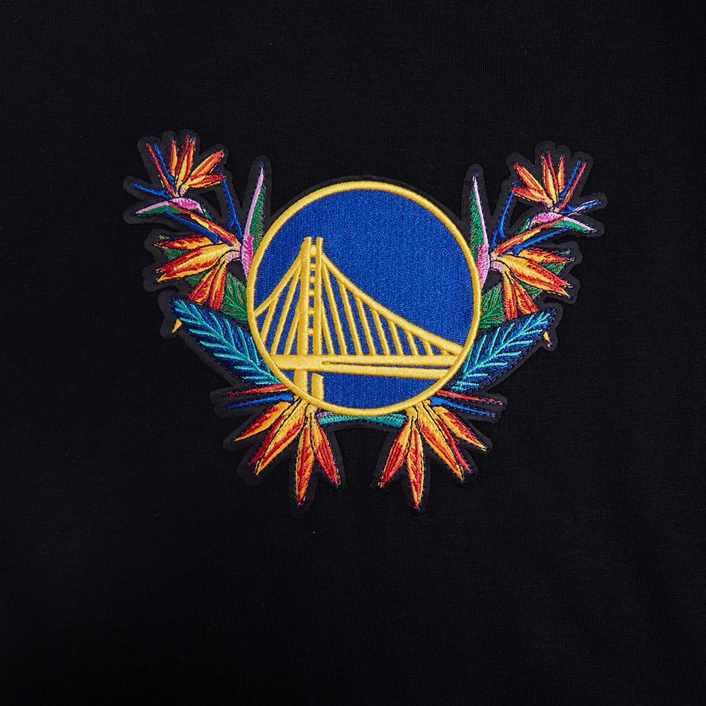 NBA GOLDEN STATE WARRIORS PARADISE MEN'S S/S TEE (BLACK) - Image 5