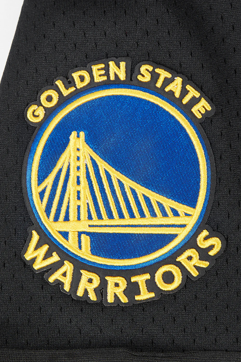 NBA GOLDEN STATE WARRIORS STEPHEN CURRY #30 MEN'S MESH BUTTON DOWN JERSEY (BLACK) - Image 6