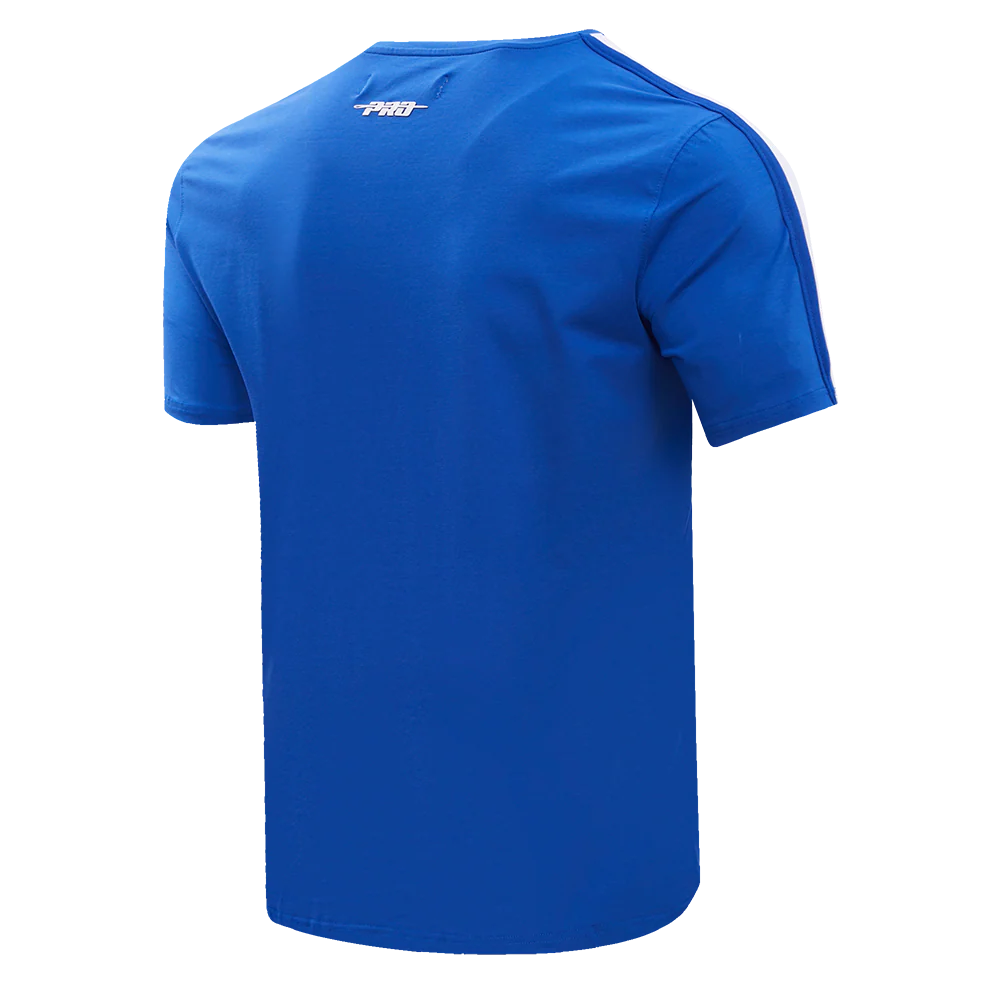 NBA GOLDEN STATE WARRIORS RETRO CLASSIC MEN'S STRIPED TEE (ROYAL BLUE) - Image 3