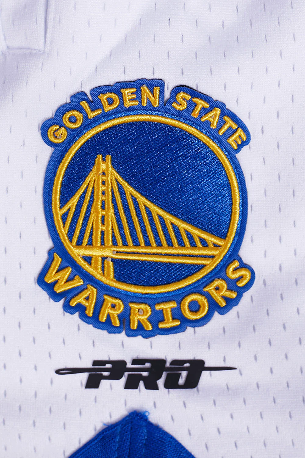 NBA GOLDEN STATE WARRIORS SCRIPT TAIL MEN'S DOUBLE KNIT 2.0 SHORT (ROYAL BLUE) - Image 8