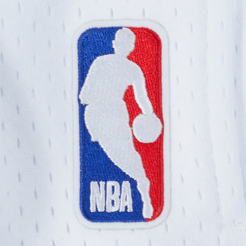 NBA GOLDEN STATE WARRIORS SOUVENIR MEN'S MESH SHORT (WHITE) - Image 5