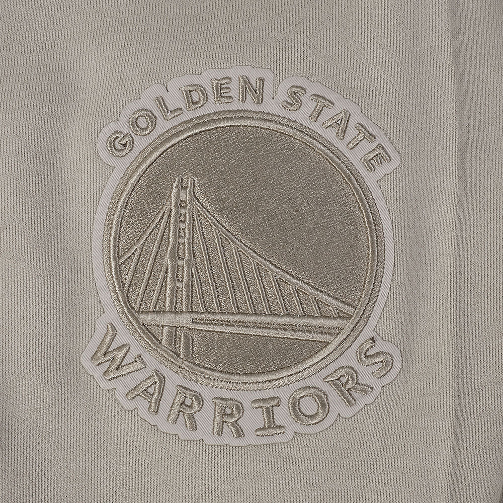 NBA GOLDEN STATE WARRIORS STEPHEN CURRY #30 NEUTRAL PNN MEN'S DROP SHOULDER FLC PO HOODIE (TAUPE) - Image 8