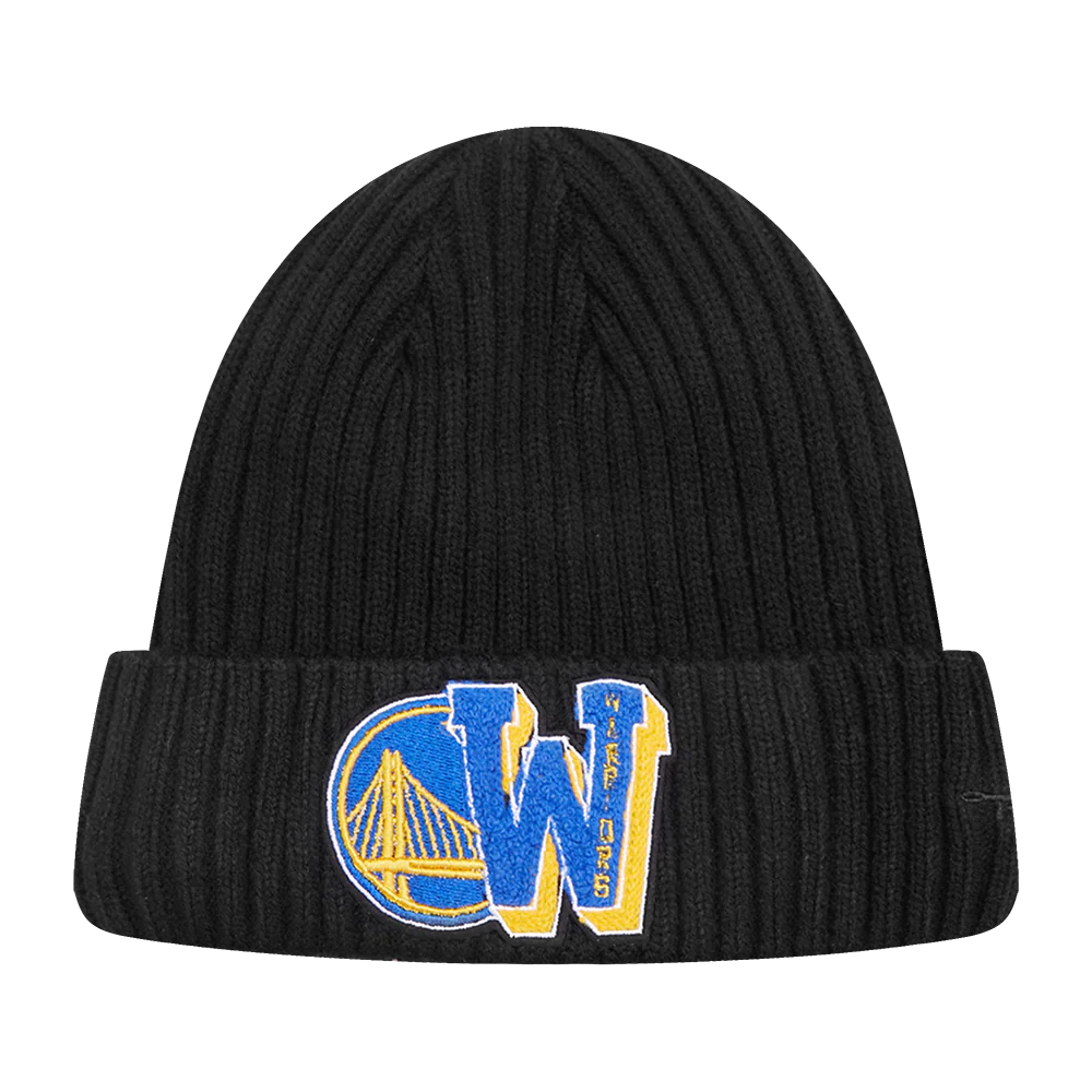 NBA GOLDEN STATE WARRIORS MASH UP BEANIE (BLACK)