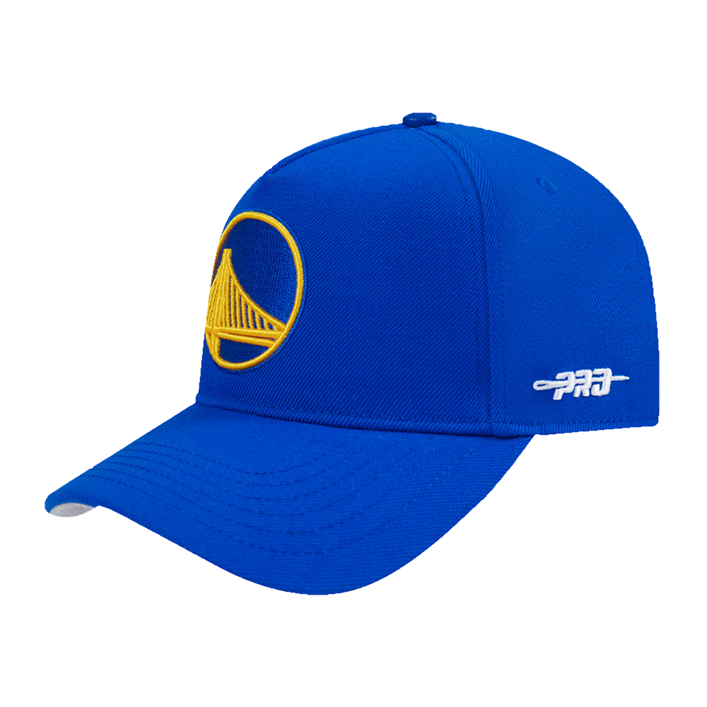 NBA GOLDEN STATE WARRIORS CITY RANSOM PINCH FRONT SNAPBACK HAT (ROYAL BLUE) - Image 2