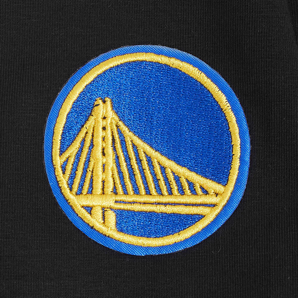 NBA GOLDEN STATE WARRIORS MODERN ORIGINALS WOMEN'S SJ BOXY TEE (BLACK) - Image 9