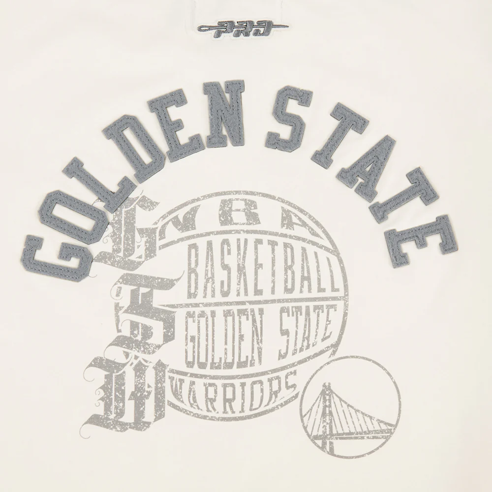 NBA GOLDEN STATE WARRIORS STREET TEAM WOMEN'S SJ SLIM FIT TEE (EGGSHELL) - Image 5