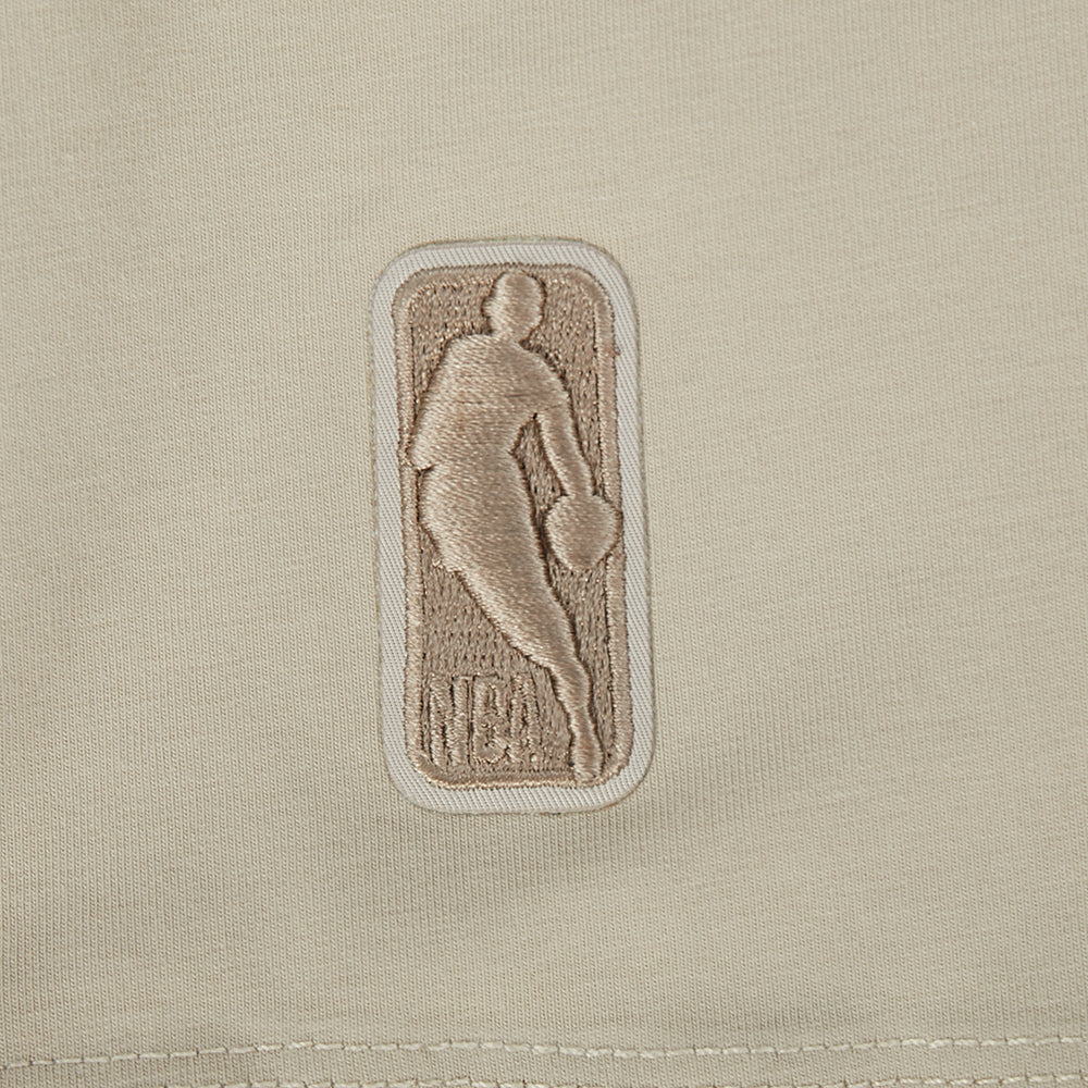 NBA GOLDEN STATE WARRIORS STEPHEN CURRY #30 NEUTRAL PNN WOMEN'S SJ BOXY TEE (TAUPE) - Image 8