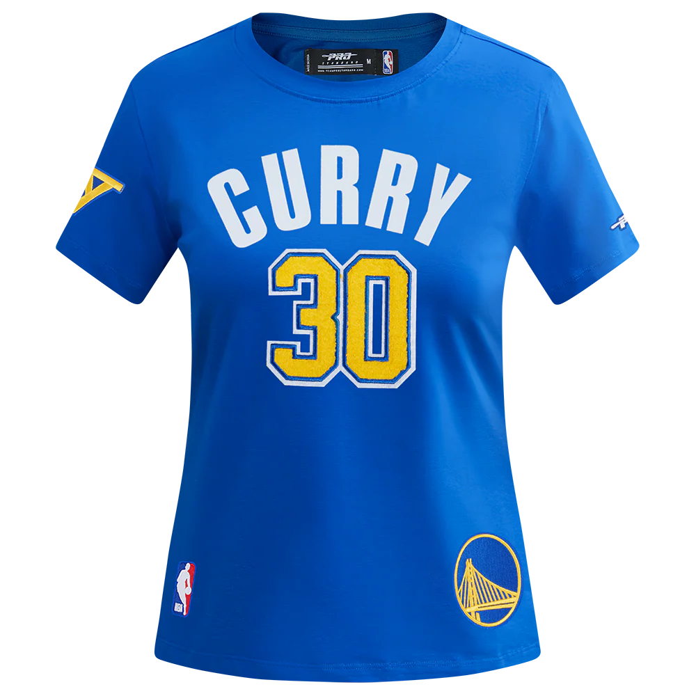 NBA GOLDEN STATE WARRIORS STEPHEN CURRY #30 CLASSIC PNN WOMEN'S SJ SLI (ROYAL BLUE)