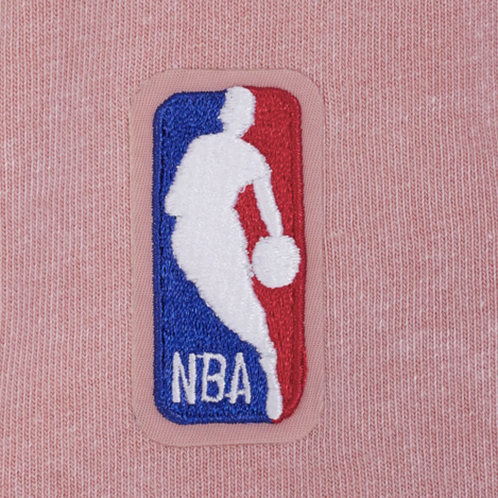 NBA GOLDEN STATE WARRIORS WASHED JEWELS WOMEN'S S/S BOXY TEE (WASHED MAUVE) - Image 7