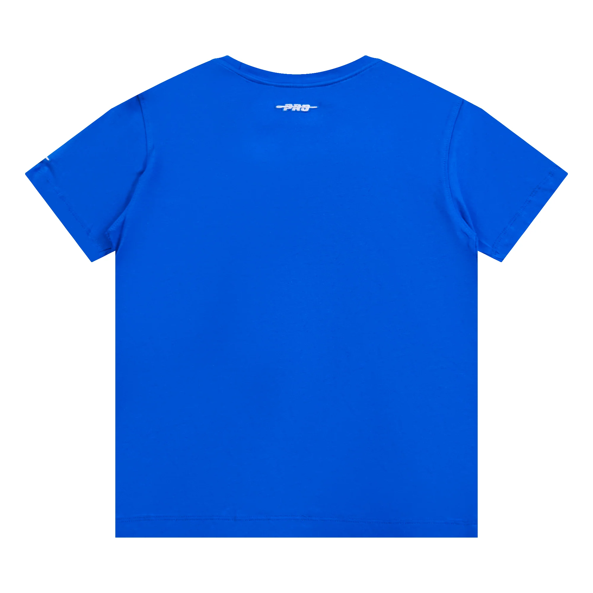 NBA GOLDEN STATE WARRIORS RETRO CLASSIC BIG BOYS SHORT SLEEVE TAPING TEE (ROYAL BLUE) - Image 2