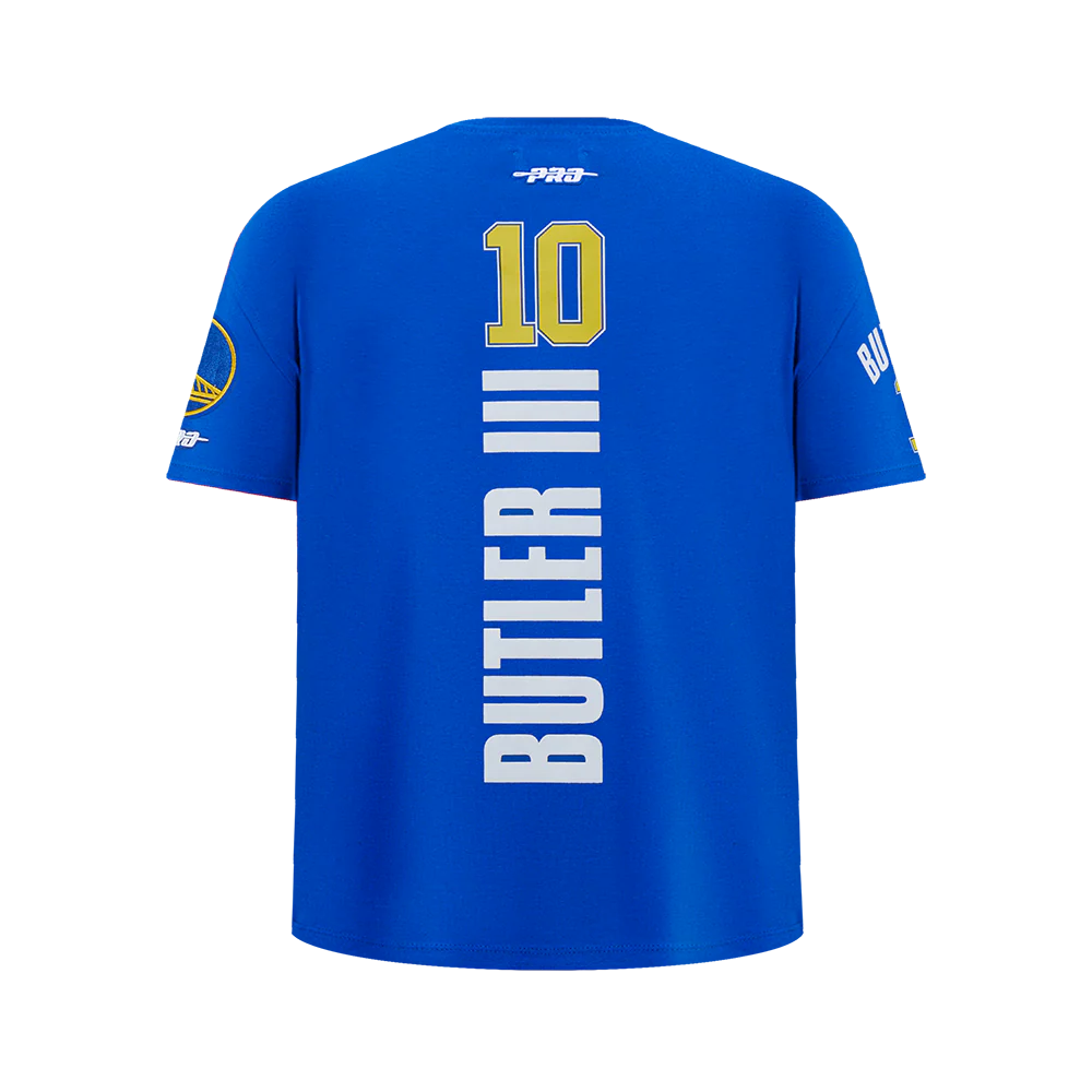 GOLDEN STATE WARRIORS Jimmy Butler III #10 CLASSIC PNN BIG BOY'S SS (ROYAL BLUE) - Image 3
